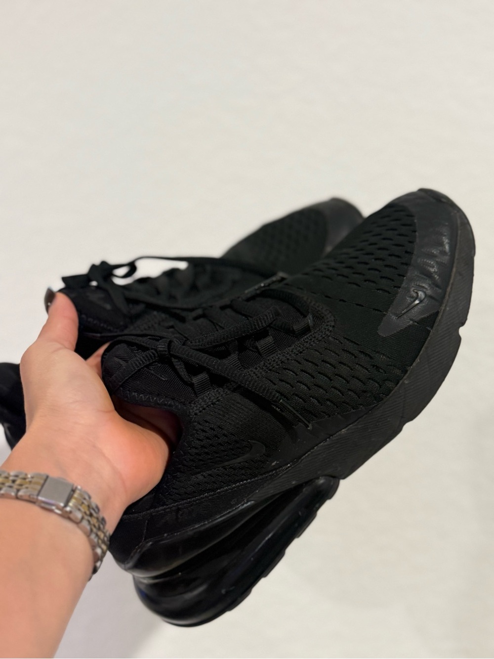 Nike Women's All-Black Breathable Athletic Sneakers
